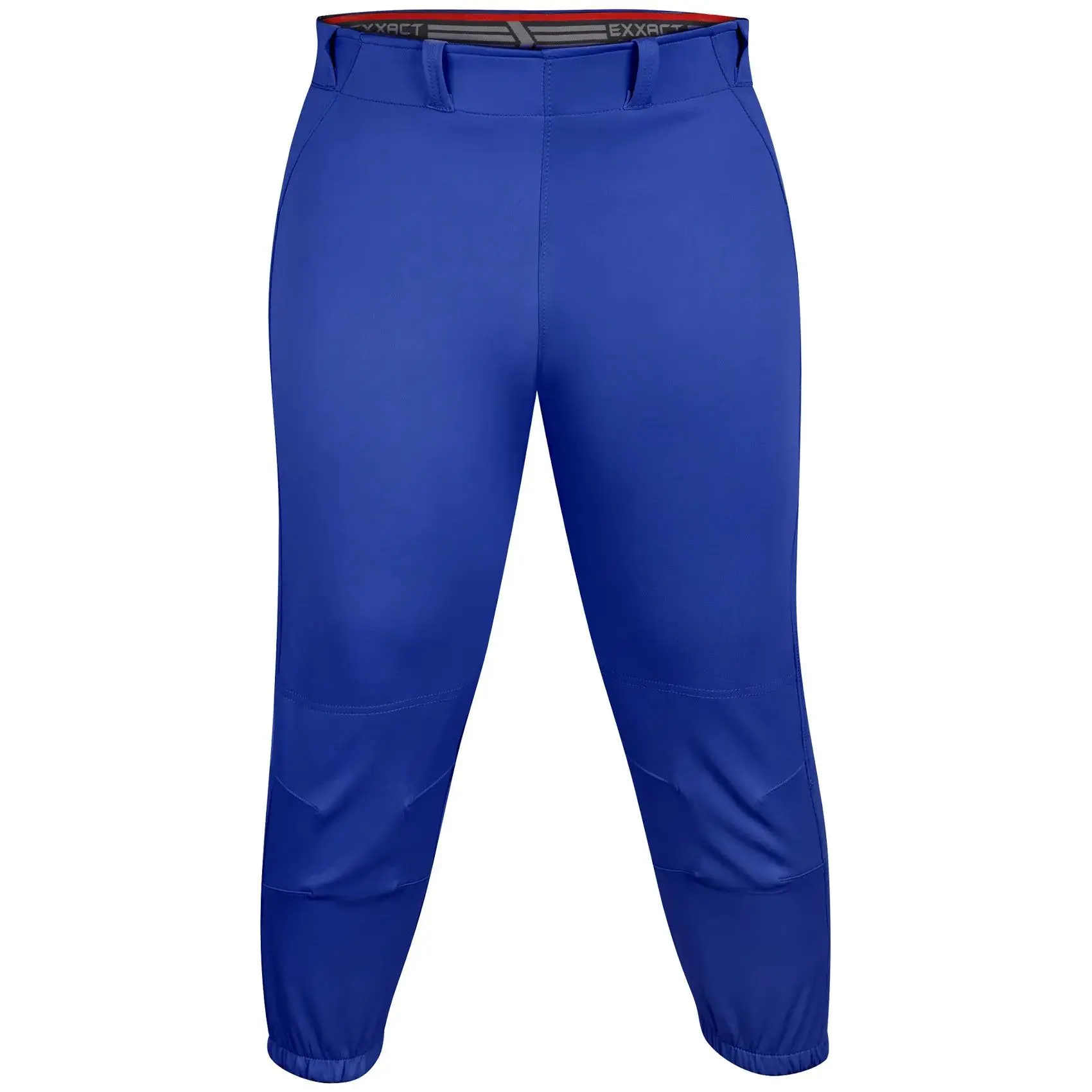 Knicker/Yoga Style Softball Pants For Girls (Royal Blue)
