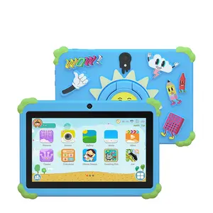 7-Inch Kids Touchscreen Tablet, Android 13.0, 4GB RAM 64GB Storage, 1280x800 Screen Resolution, Dual Cameras, WiFi Bluetooth-compatible, Shockproof Case, Parental Control