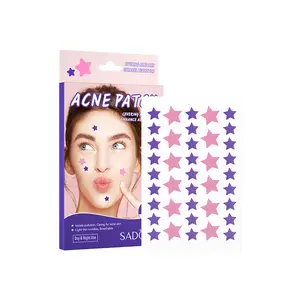 78 Count Pimple Patches for Face, Hydrocolloid Acne Patch Bulk, Acne Stickers for Covering Cheeks, Forehead, Chin Blemishes Zit Breakouts for All Skin Types (Star size ) Cosmetic
