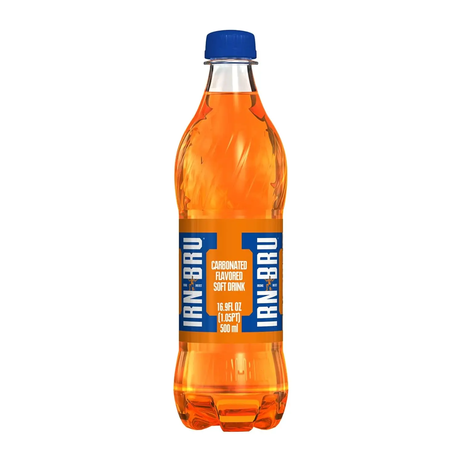 IRN-BRU - The Original and Best Sparkling Flavored Soft Drink | A Scottish Favorite | 500 ML