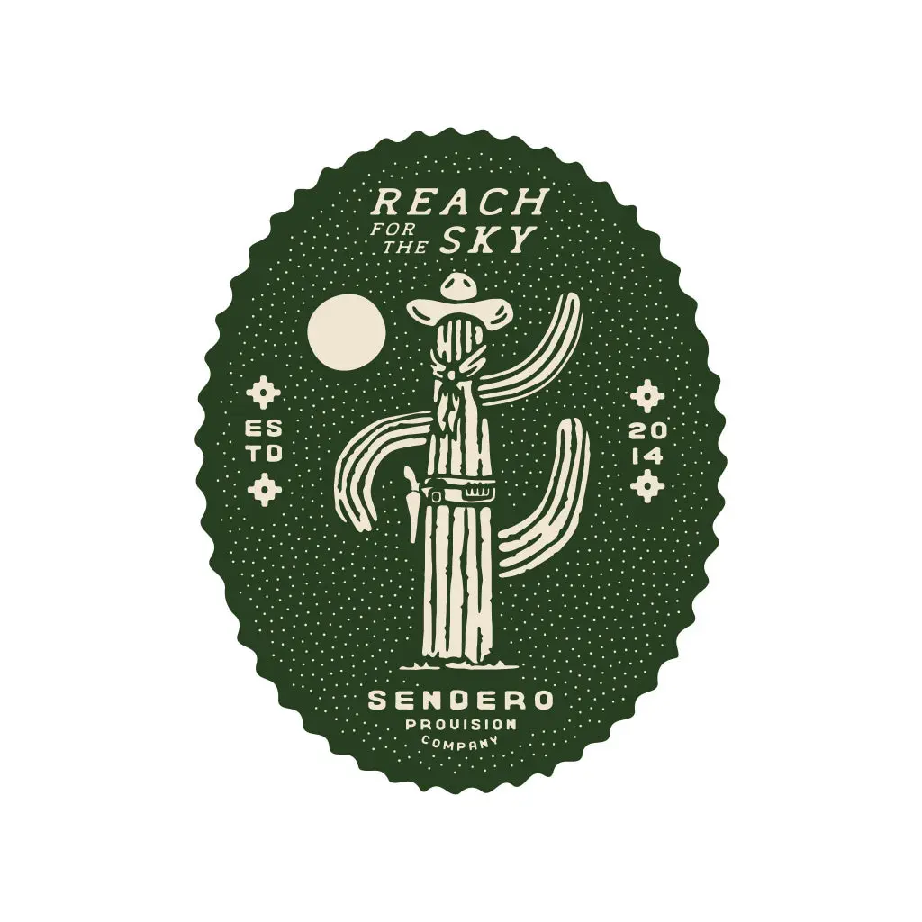 Reach For The Sky Sticker