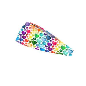 RAVEbandz The Pro - Wide Stretch Headband (Hearts for Healthcare)