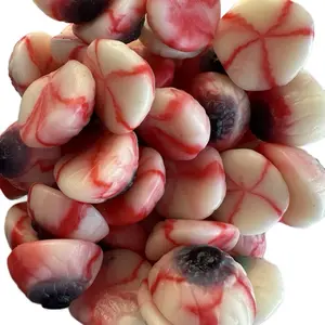 Eyeball Gummies Spooky - Halloween Candy with Realistic Eyeball Design and Blood Color