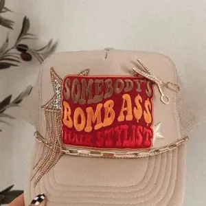 Hairstylist trucker hat