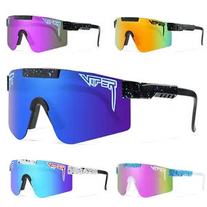 UV400 Pit Viper Men's Sunglasses, Outdoor Work Safety Eyewear for Driving, Cycling, Baseball, Unisex Fashion Shades