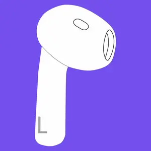 Used Original Left-Earbud for Pods 4 (ANC Version) – OEM A3056/A3055/A3057 – Compatible with Air 4 A3059 Charging Case – Left Side Only, gamingheadset, earbuds, Headphone Device, Pods4Replacement, Air4Compatible,  Electronic , Audio Button Plug Chargeable