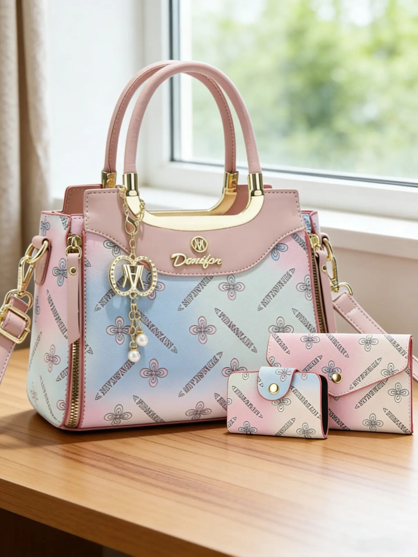 Colorful Print Handbag, Luxury Premium Fabric Bag, Colorblock Shoulder Crossbody Bag, Women's Shopping Date Bag, Large Capacity, Birthday Gift, Fashionable Patterned Bag, Fashionable Versatile Purse