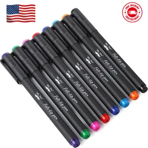 Felt Tip Pens, Assorted Colors, 8 Pack, 0.7mm