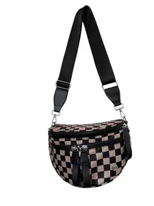 The Iris Best Version Crossbody Bag (#8061) Women's Fashion Saddle Bag - By Iris & Rainbow