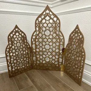 Wooden Partition panel Decor For Ramadan
