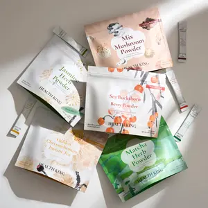 Health King Herbal Tea Powders | Matcha  tea Powder | Mushroom Tea Powder  | Sea Buckthorn Fruit tea Powder  | Jasmine Tea Powder  | Golden Chrysanthemum Tea Powder | 100% Herbal Tea