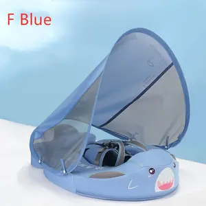 Baby Swimming Ring Floats, 3D Space Layer Fabric with Pearl Foam Liner for Swimming and Wading, Foam Material