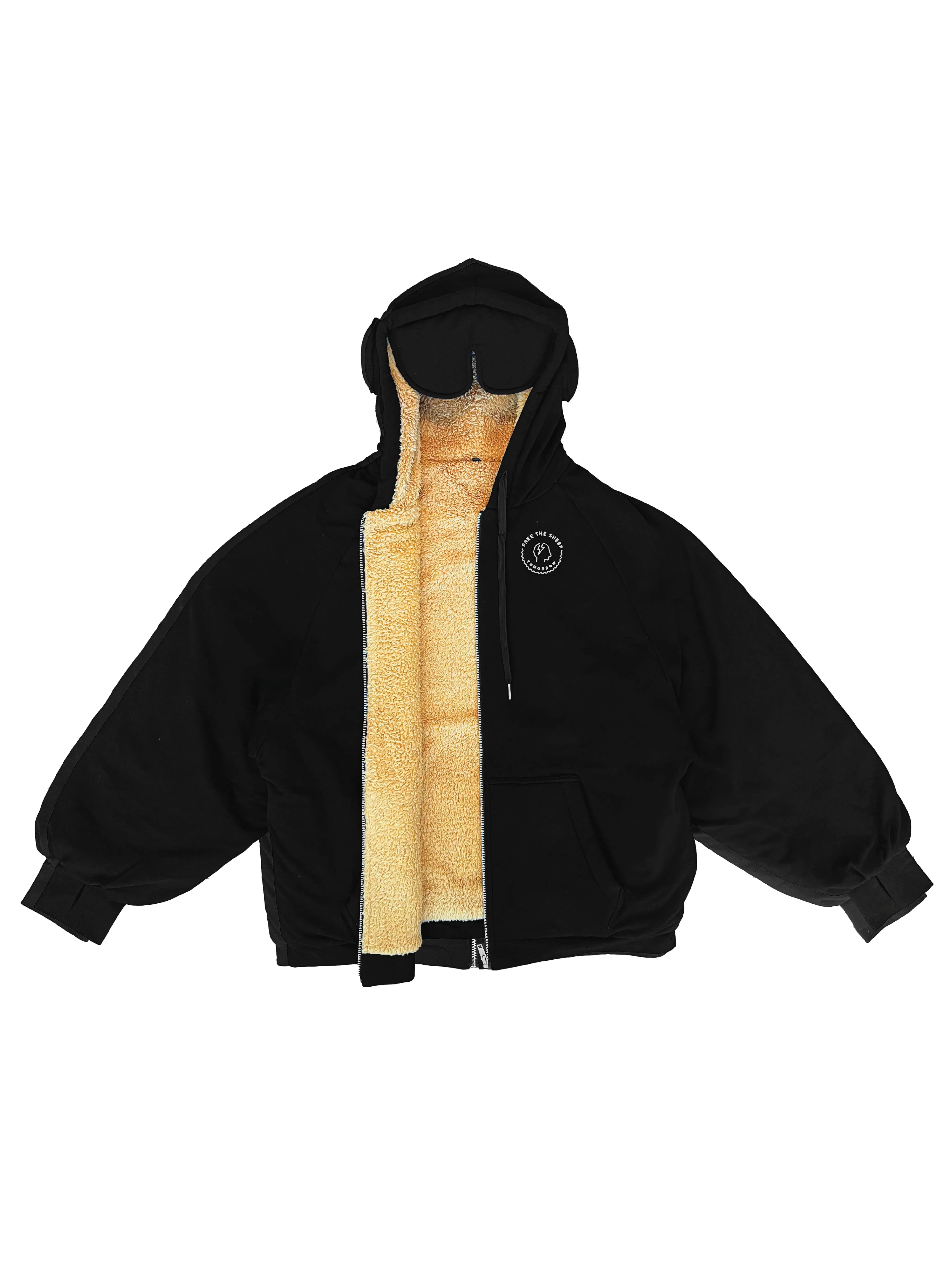 Tomorrow Hoodie Menswear Pocket Fabrics Oversized Sweatshirts Tops