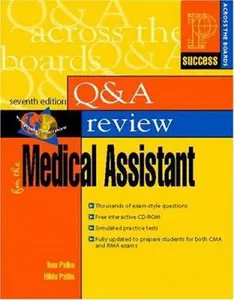 USED-Prentice Hall Health Q&A Review for the Medical Assistant [With CDROM] by Palko, Tom (Paperback)