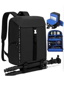 Multifunctional Photography Backpack, Men's Fashion Camera Bag, Large Capacity Laptop Backpack, Durable Outdoor Gear, Camera Storage Bag