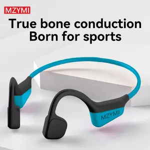 Bone Conduction Headphones Ultra-long standby time OpenEar Headphones  Waterproof and sweatproof Wireless Earbuds Sport Headphones with Mic Headset for Running,Cycling,Exerclse,Mountain climbing,Fishing