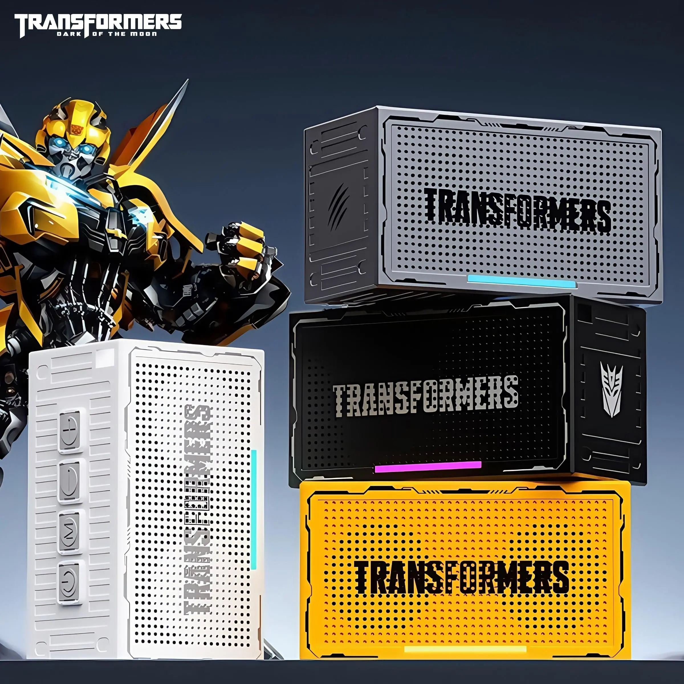 TRANSFORMERS Transformers TF-Y06 Mini Speaker, USB Rechargeable Wireless Party Speaker, Portable HiFi Sound BT Speaker for Home, Outdoor, Travel, Audio