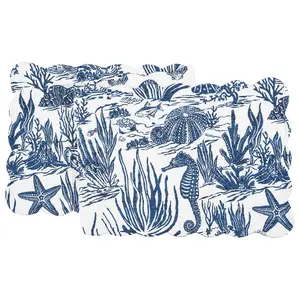 14" x 51" Reef Shores Table Runner by Valerie