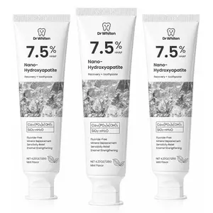 PolarEve Hydroxyapatite Dog & Cat Oral Care Toothpaste - Fluoride-Free, Natural Gentle Clean for Sensitive Teeth, Advanced Enamel Protection & Strengthening, Mint Flavor for Daily Use