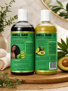 Shell Hair Shampoo and Conditioner_Moiture and Softness