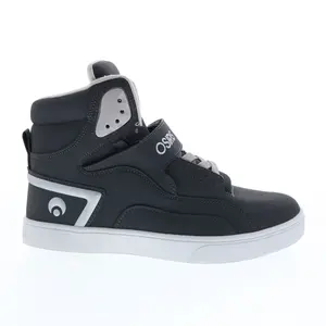 Osiris Rize Ultra 1372 1156 Mens Gray Synthetic Skate Inspired Sneakers Shoes