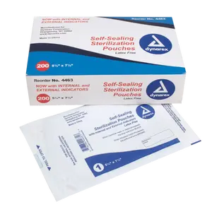 Dynarex Self-Sealing Sterilization Pouches  (5 1/4x7 1/2") (Box of 200)