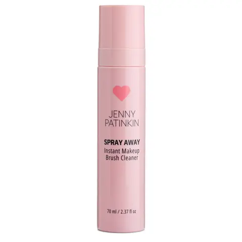 Jenny Patinkin Spray Away Portable Atomizer Cosmetic Brush Cleaner with Bottle - Antibacterial Beauty Tool, Cleansing Accessory for Daily Makeup Brush Care, Instant Clean & Dries in Seconds, Dye-Free & Vegan, Oil-Free