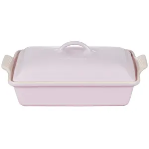 Le Creuset 4 Qt. Rectangular Heritage Covered Casserole | Shallot