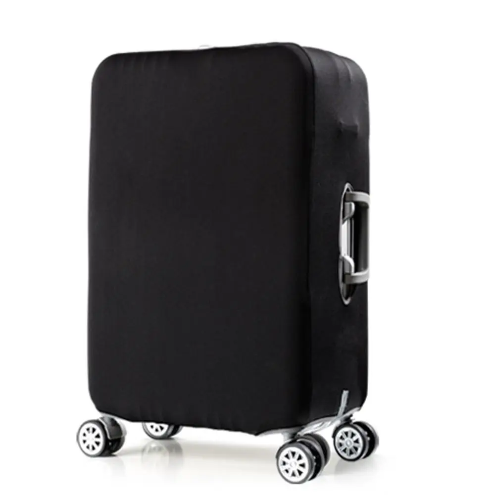 Solid Color Travel Case Cover, 1 Count Portable Foldable Washable Protective Cover for Trolley Luggage, Dust-proof Bag for Traveling Case, Travel Accessories