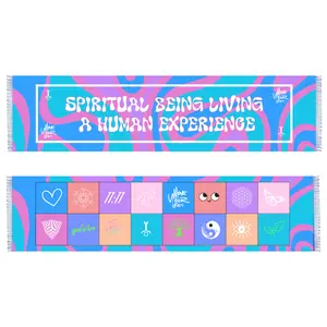 SPIRITUAL BEING REVERSIBLE PASHMINA