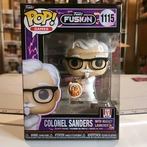 Funko Pop Fusion Colonel Sanders with Nugget Launcher #1115 KFC