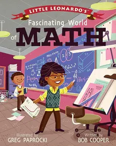 Little Leonardo's Math Learning Guide Book - Educational Textbook with Fascinating Content for Learning Materials