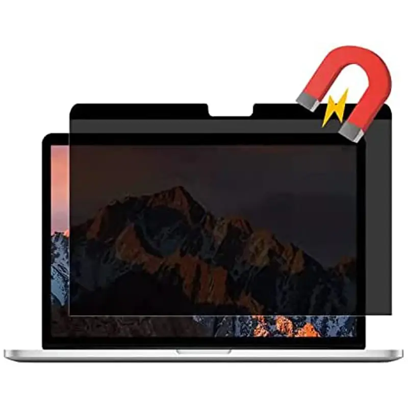 The magnetic 360-degree privacy screen filter for MacBook Air 13.6/13 inches (2022-2025 models, with M2/M3/M4 processors) is quick and easy to install, compatible with A2681, A3113, A3240, and laptop privacy screen protectors, Laptop Accessories