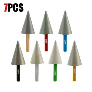 7PCS Diamond Resin Grinding Rods - Micro Grinding Tips for Stone Reliefs & Tight Corners Straight Grinder Tools for Marble/Granite Detailing