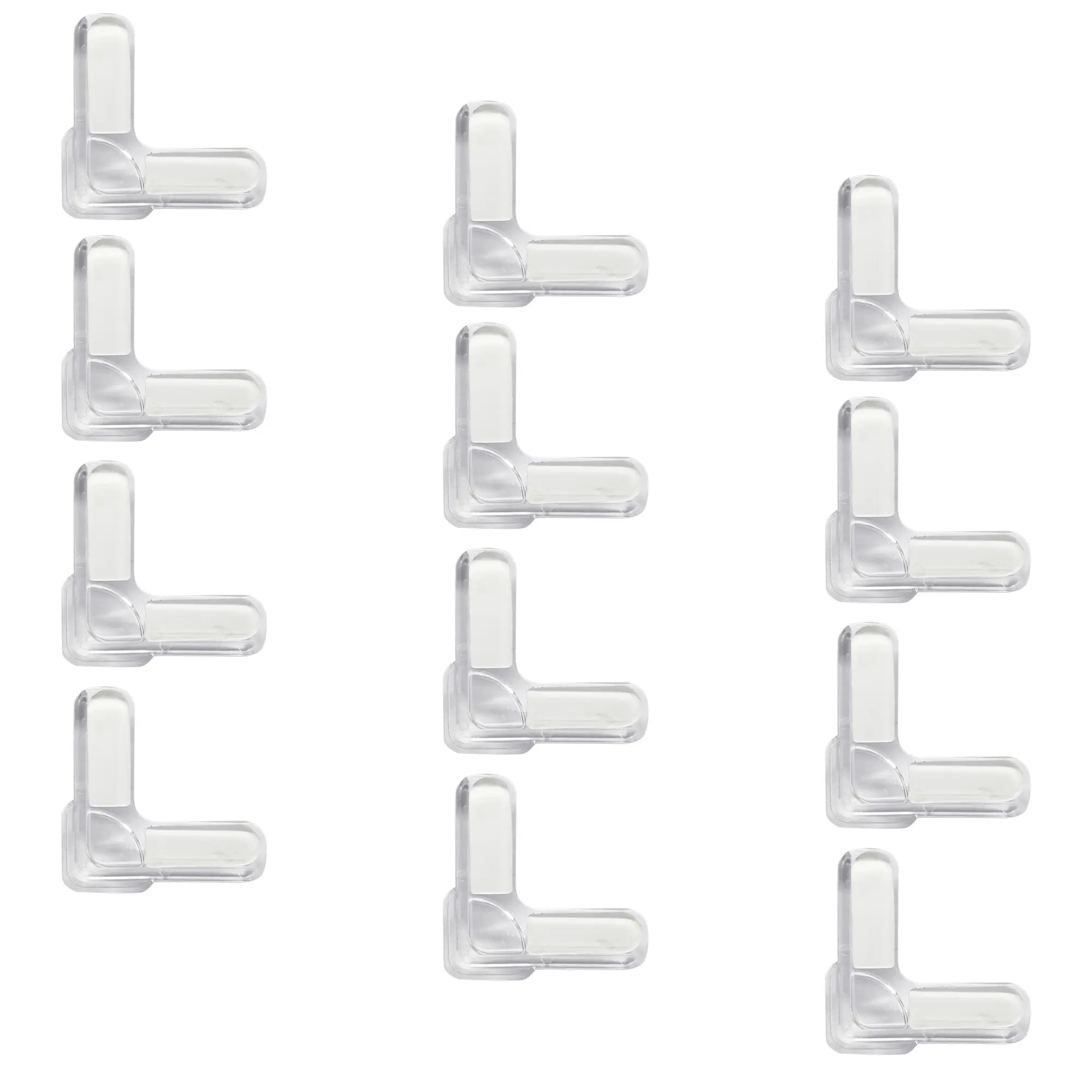 12 Counts Safety Corner Protectors Guards,Transparent Soft Table Corner Protectors for Child Proofing Furnishings, Kids Safety Edge Bumpers Against Dangerous Corners, Table Guard