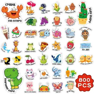 800 count Fun Stickers for , Positive Stickers for  Classroom, Classroom Prizes Elementary, Removable Teacher Stickers for Grading and Rewards