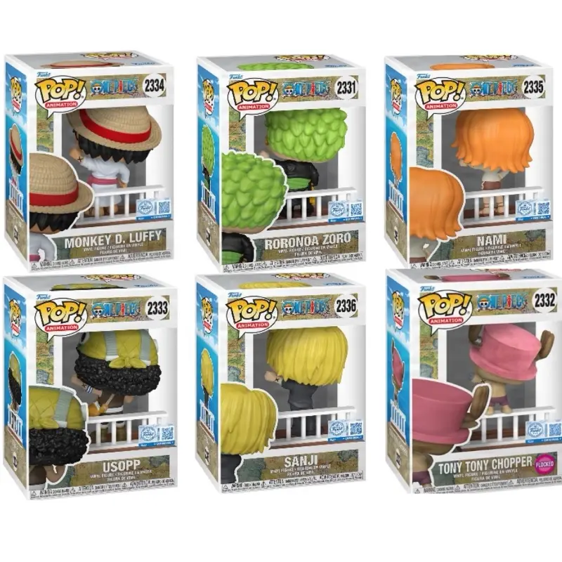 Anime Funko Pop! One Piece (6PK BUNDLE) (One Piece) - Anime Collectible Vinyl Figure