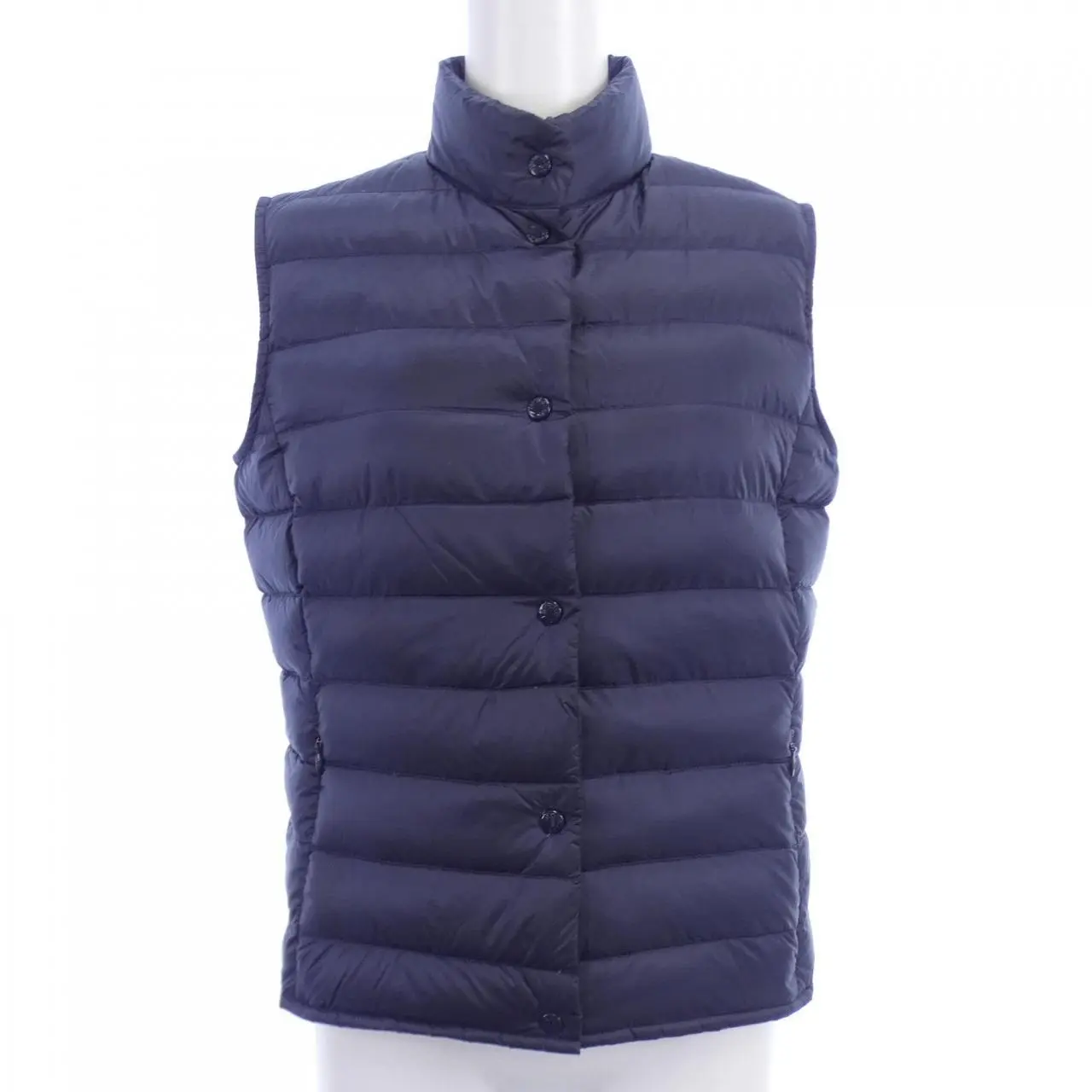 Pre-owned MONCLER Nylon Small Leather Goods Liane Down Vest