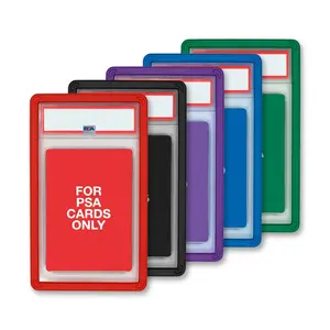 GemLock 5-Pack PSA Slab Bumpers - Stackable Colored Guards with Precision Fit for Graded Cards
