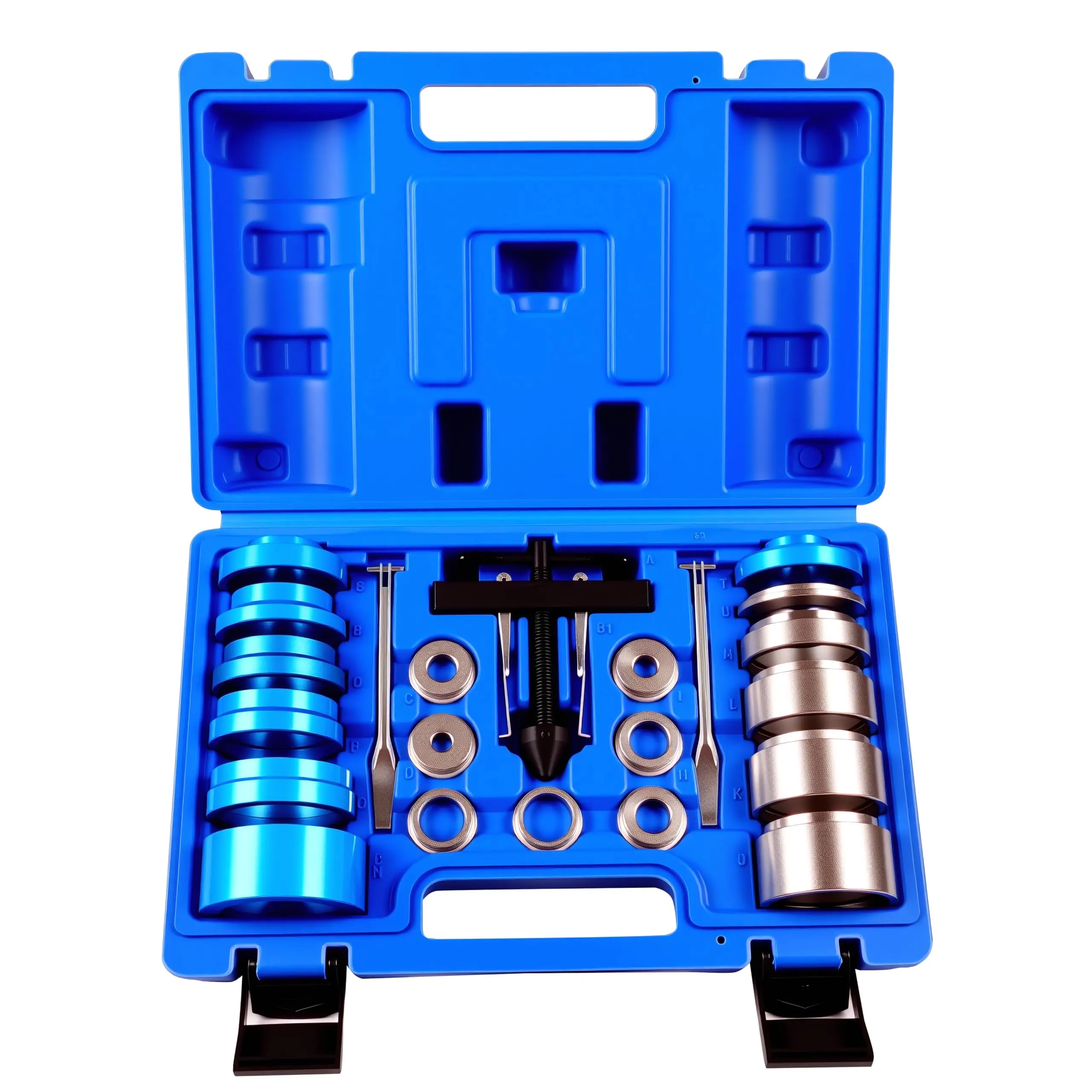 22PCS Crank Bearing Camshaft Seal Installer and Remover Set,22pcs Crank Bearing Camshaft Seal,Crankshaft Camshaft Oil Seal Puller Tool Kit,Crankshaft Seal Kit for Automotive Engine Repair