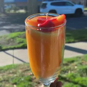 Peach Champagne Candle