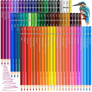 72 Count Colored Pencils for Adult Coloring Books, Soft Core Drawing Sketching Blending Shading Pencils, Color Pencils Set  for Beginners Artists