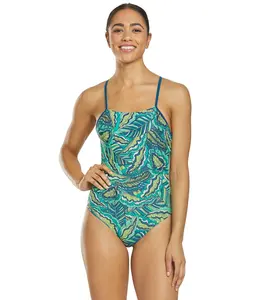 Sporti Jungle Flora Micro Back One Piece Swimsuit