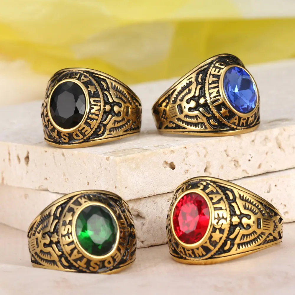 Retro Vintage Hip-Hop Geometric Eagle Totem Oval Stainless Steel Ring - Fashion Costume Jewelry, Distinctive Accessory, Adds Flair to Any Outfit, Ideal for Daily Wear, Casual Parties, Thoughtful Gift,summerwins