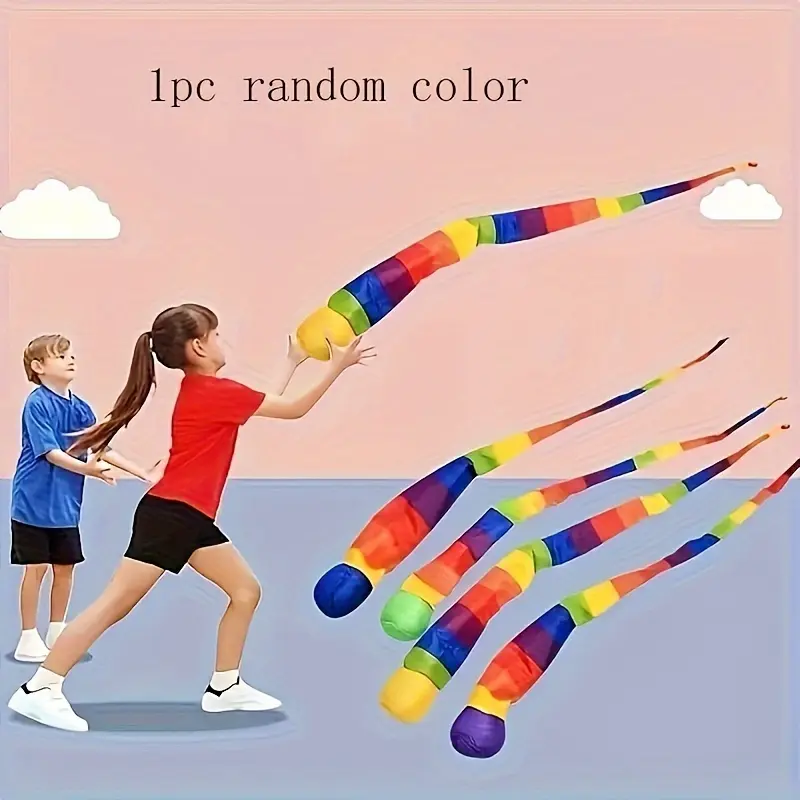1pc Beach & Backyard Paddle Ball - Soft Ball Design, Family-Friendly Outdoor Game, Perfect Gift For Kids