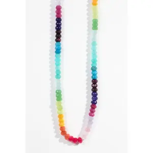 Rainbow Gemstone Necklace