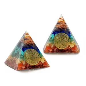 Orgone Pyramid Crystal Stone Generator