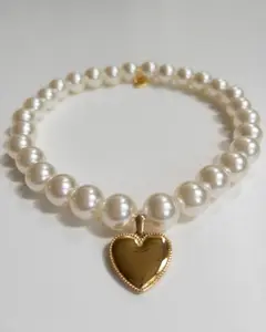 Polished Pup Pearl Dog Necklace