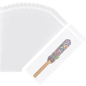 2 x 8-inch Pretzel Rod Bags 100 count Pretzels Individual Clear Long Cellophane Bags for Dipping  Crafts