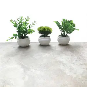 Decorative Mini Plant, Artificial Plants Fake Indoor Plants for Home and Office Decor, Enhance Your Living Space Atmosphere